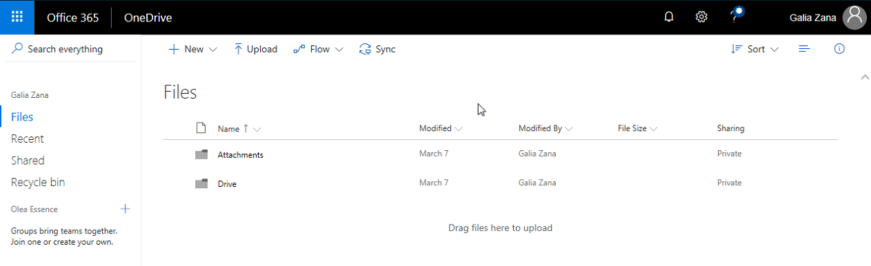OneDrive Online